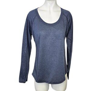 Patagonia Womens Capilene Cool Trail Long Sleeve Shirt, Blue, Outdoor, Size S